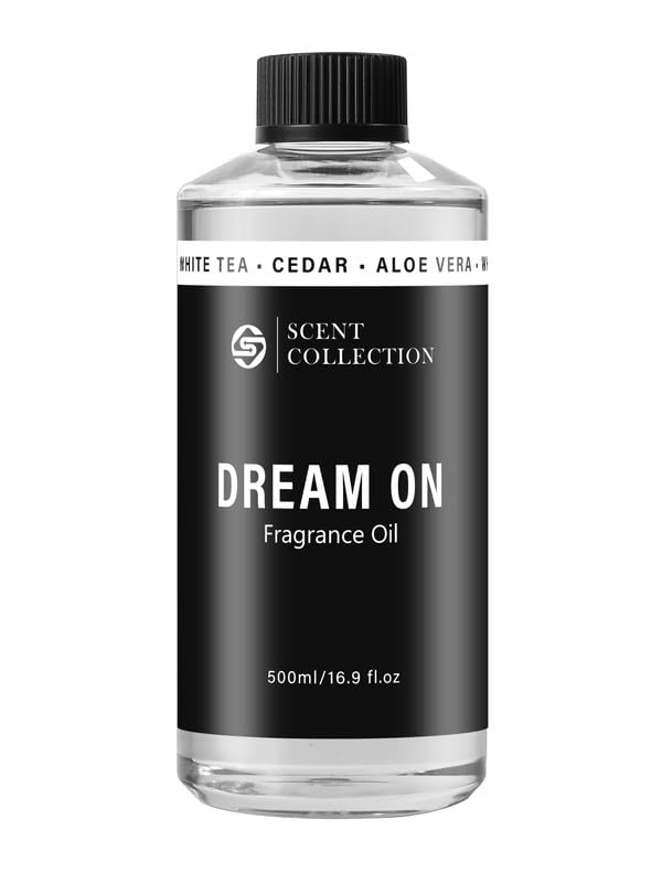Scent Collection Dream On diffuser oil bottle enhances hotel-inspired ambiance in any room
