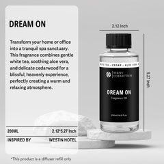 Dream On diffuser oil used in a large room for lasting aroma