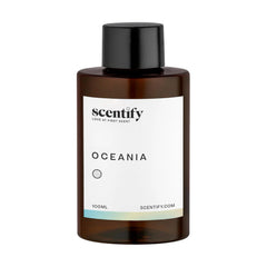 Scentify close-up of ingredients list and notes, clarifies fragrance composition benefit