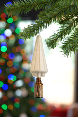 ScentKeeper Christmas Tree Diffuser nestled inside a tree ornament.