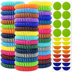 Scentpellent mosquito bracelet pack provides long-lasting outdoor protection.