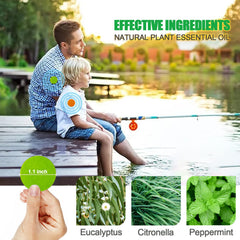 Scentpellent patches on clothing offer DEET-free scent-based protection