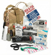 Scherber Premium IFAK Kit MOLLE pouch ready for rapid access in emergencies
