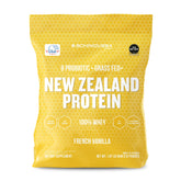 Schinoussa probiotic whey vanilla jar highlights gut-friendly protein on the go