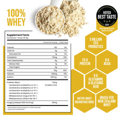 Schinoussa probiotic whey vanilla shaker ready to mix a smoothie