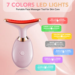 Scopck arc massage head glides smoothly across the face for comfort.