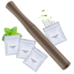 SEAOOU quit-smoking inhaler wooden body highlights natural materials for daily comfort.