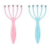Seddy scalp massager blue handle for deep relaxation and scalp circulation.
