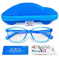 Gafas SEEAFUN para niños con filtro de luz azul y protección UV400 para uso diario