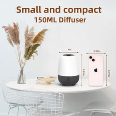 SEEDSEEL diffuser with seven LED colors creates ambient lighting.