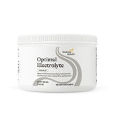 Seeking Health Optimal Electrolyte Powder bottle for hydration and energy support.