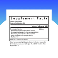 Softgel capsules of Seeking Health Optimal PC for daily energy support.
