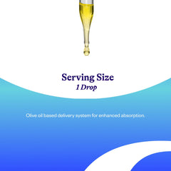 Dropper application of Seeking Health D3 K2 drops for precise dosing