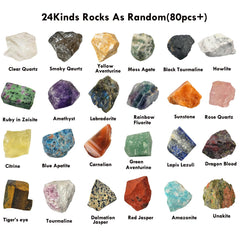 SeeuFun lapis lazuli rough stone for creative crafting and home decor