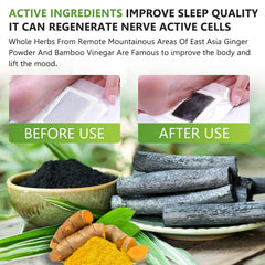 Parche sefudun-pies-ginger-bambu-ingredientes: ingredientes naturales para el cuidado diario de pies