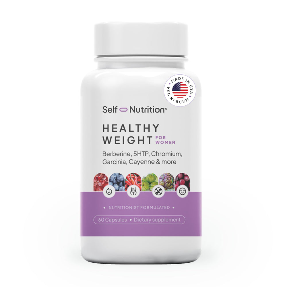 SELF NUTRITION Healthy Weight bottle pour supports daily weight management