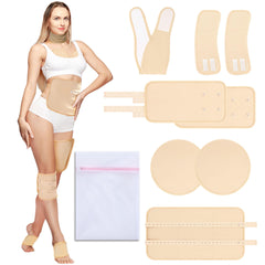 Selferry castor oil pack wrap neck provides soothing warmth for daily neck relief