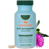 Semaine Peri/Menopause Essentials bottle front showing non-hormonal balance support