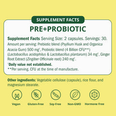 Semaine capsules close-up for daily prebiotic-probiotic support