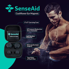 SenseAid large magnets (7/8in) offer targeted compression on key areas