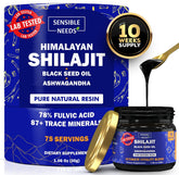 Sensible Needs Shilajit Resina Pura Himalaya para energía sostenida.