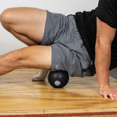 SERIOUS STEEL FITNESS 5 inch foam massage ball for shoulders easing stiffness and mobility