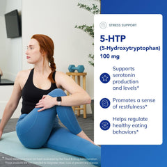 Serotonin-focused 5-HTP for brain health in daily use.