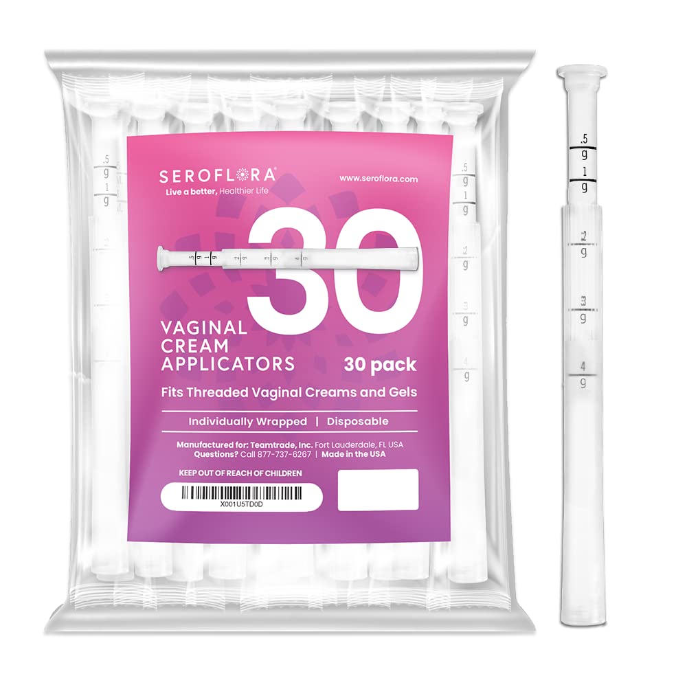 SEROVERA Seroflora comfort-tip applicator for comfortable insertion and precise dosing.