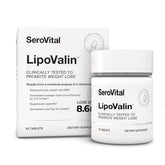 Serovital LipoValin bottle front view showing daily weight management support