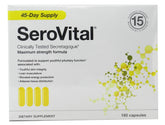 Serovital Renewal Complex bottle front view for daily energy support.