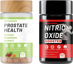 SERSANVE Prostate Support bottle with turmeric and mushrooms promoting daily vitality.
