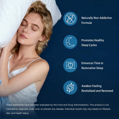 SERSANVE Sleep Gummies in a night-time setup suggest easy wind-down.