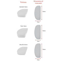 Setex Gecko Grip all-day comfort pad in cushioned, non-tacky contact with skin