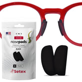 Setex Gecko Grip nose pad closeup with dense fibers for secure hold.