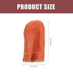 SEWACC leather finger cot for index protection during embroidery and sewing