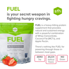 SFH Fuel strawberry shake offers tasty energy support after workouts