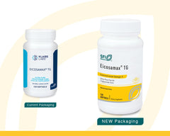 SFI Health Eicosamax TG with EPA/DHA per softgel supports cardiovascular and neurological health.