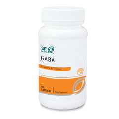 SFI Health Klaire Labs GABA bottle for calm support.
