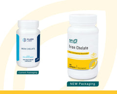 SFI Health bottle showing iron bisglycinate product for everyday use.