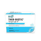SFI Health Klaire Labs probiotic bottle showcasing shelf-stable daily use.