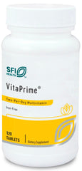 SFI Health VitaPrime bottle front showing iron-free multivitamin for daily wellness