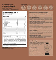 Shakeology glass with chocolate shake suggests post workout recovery.