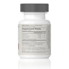 Shaklee CoQHeart softgels closeup emphasizes convenient daily cardio support.