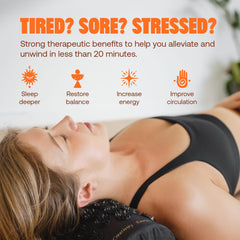 ShaktiMat Classic neck pillow inner foam detail highlighting comfort and support