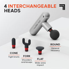 Sharper Image Powerboost Move quiet motor ensures discreet relaxation.