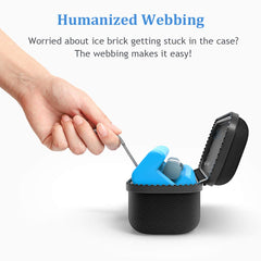 SHBC cremallera doble, acceso suave para abrir y cerrar la funda.