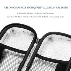 SHBC bag with two gel ice packs ensuring reliable cooling during trips.