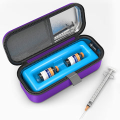 SHBC Insulin Vial Case compact size for travel-friendly storage