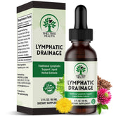 SHELTREE HEALTH Lymphatic Drainage Drops bottle pour for easy daily use
