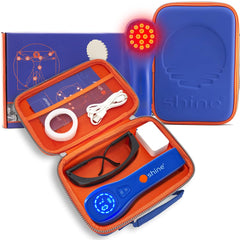 SHINE Relief front view, compact device for targeted home therapy.